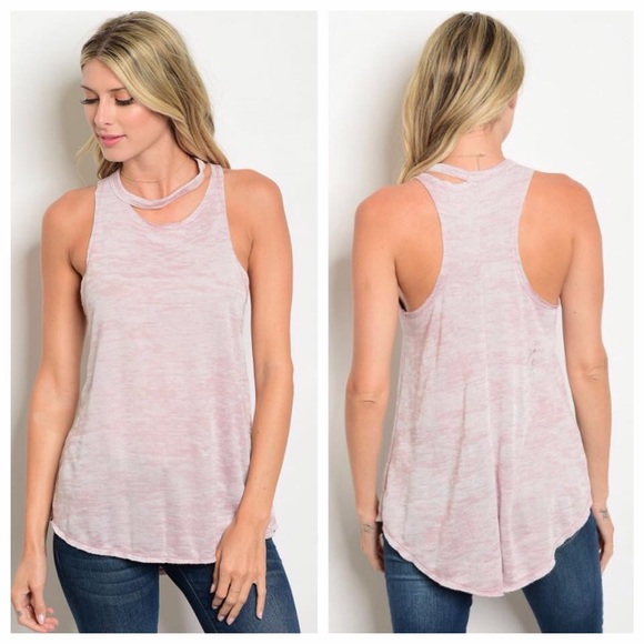 Muave cut out Top - Picture 1 of 1